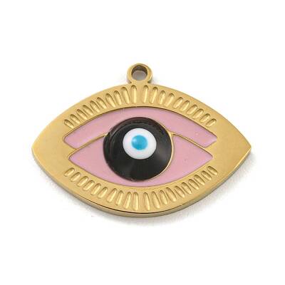 316 Surgical Stainless Steel Enamel Pendants