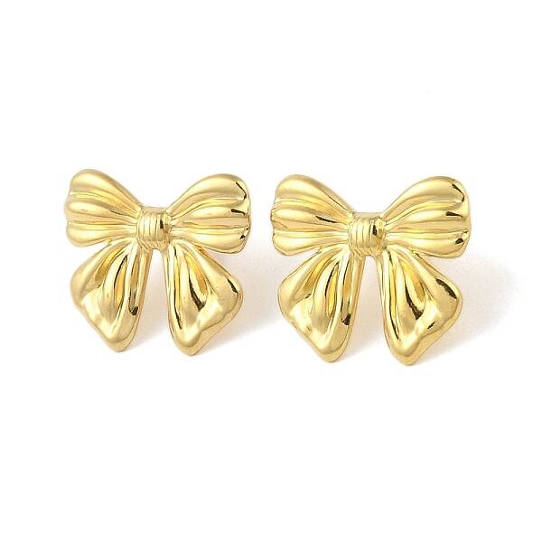 Ion Plating(IP) 304 Stainless Steel Stud Earrings for Women