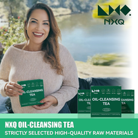 [NXQ-11-23] Té Digestivo NXQ – Alivia la Hinchazón por Comida Rápida y Alimentos Procesados – 9 Hierbas (Semilla de Ca...
