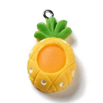 Fruits Opaque Resin Pendants