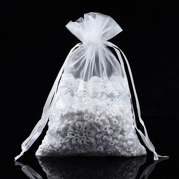 Acrylic Fibres Drawstring Gift Bags