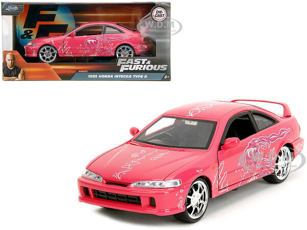 1995 Honda Integra Type R Pink with Graphics \