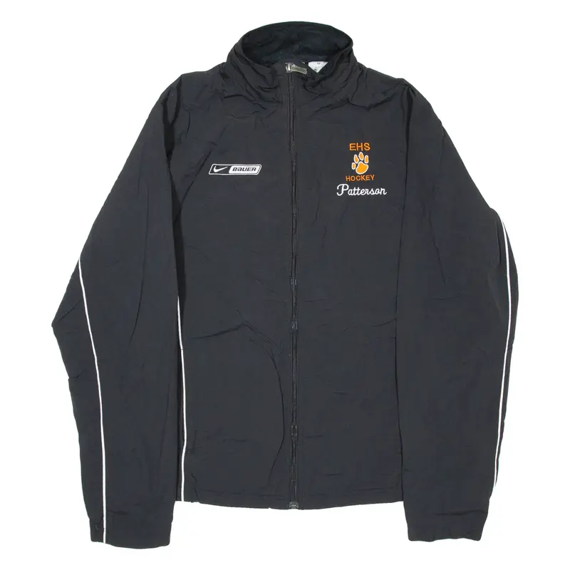 NIKE EHS Hockey Mens Windbreaker Jacket Black M