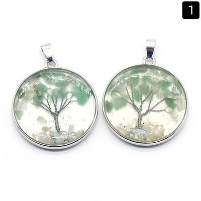 Natural Green Aventurine Pendants