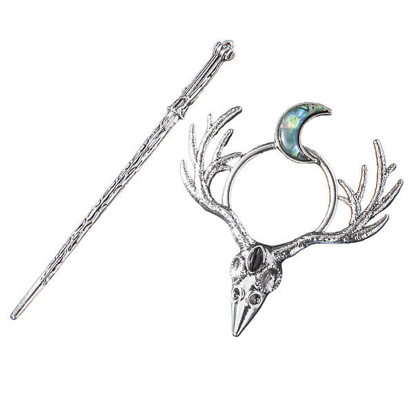 Skull Alloy Hair Sticks