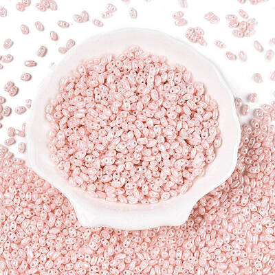 Opaque Colours Luster Glass Seed Beads