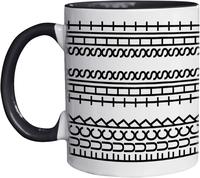 Hidden message coffee mug, funny gag gift, ceramic tea cup gift for friends and family, funny office gift for colleagues and ...
