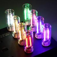 Car USB Night Light Touch Dimmable LED Filament Lamp Portable Lighting Plug and Play Decorative Atmosphere Light for Car Bedr...