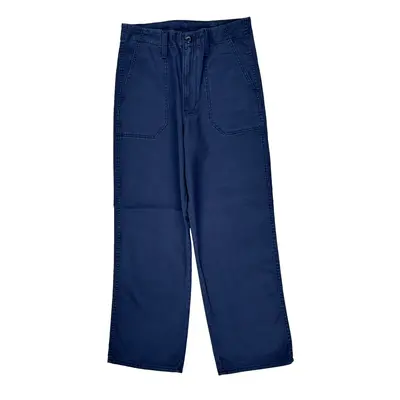 Levis Trousers - 28W 26L Navy Cotton Blend