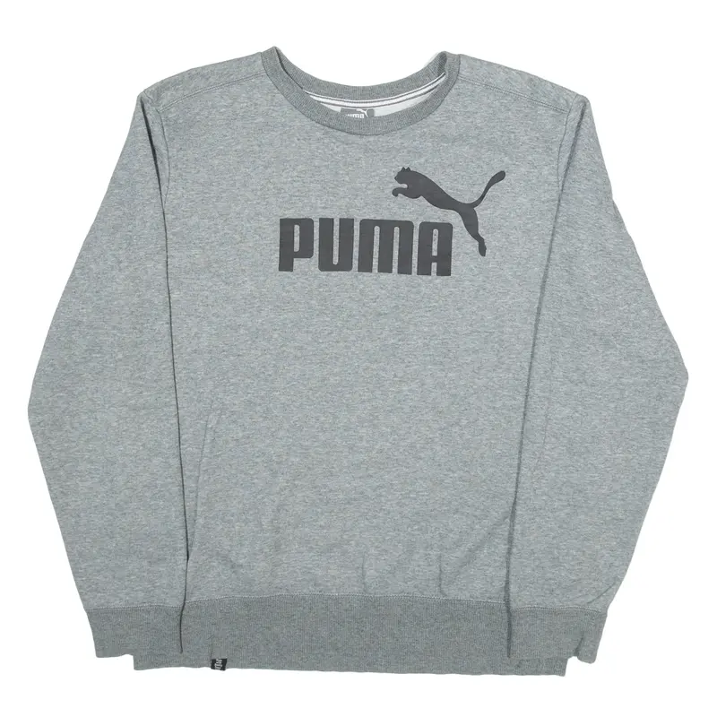 PUMA Sweatshirt Grey Mens M