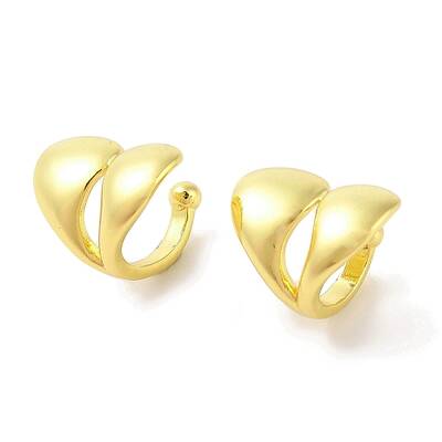 Brass Cuff Earrings for Women