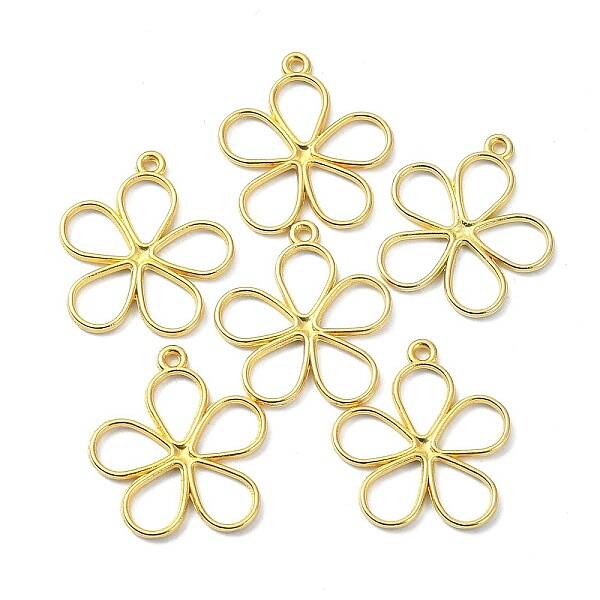Alloy Hollow Pendants