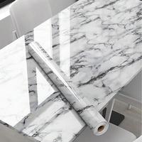 Marble Pattern Self-adhesive Kitchen Sticker, Waterproof & Oil-proof Kitchen Countertop Sticker, Kitchen Countertop Decal, Ho...