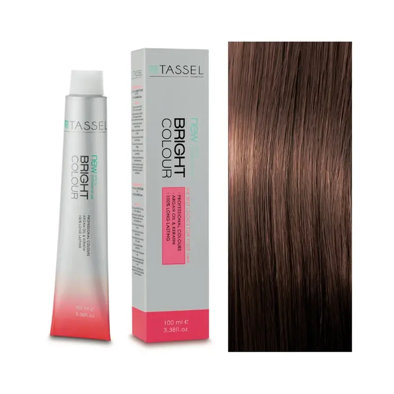 Eurostil New Bright Colour Dye N6.73 Hazelnut Brown 1pc