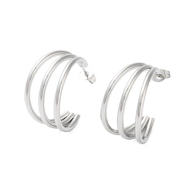 Tarnish Resistant 202 Stainless Steel Stud Earrings