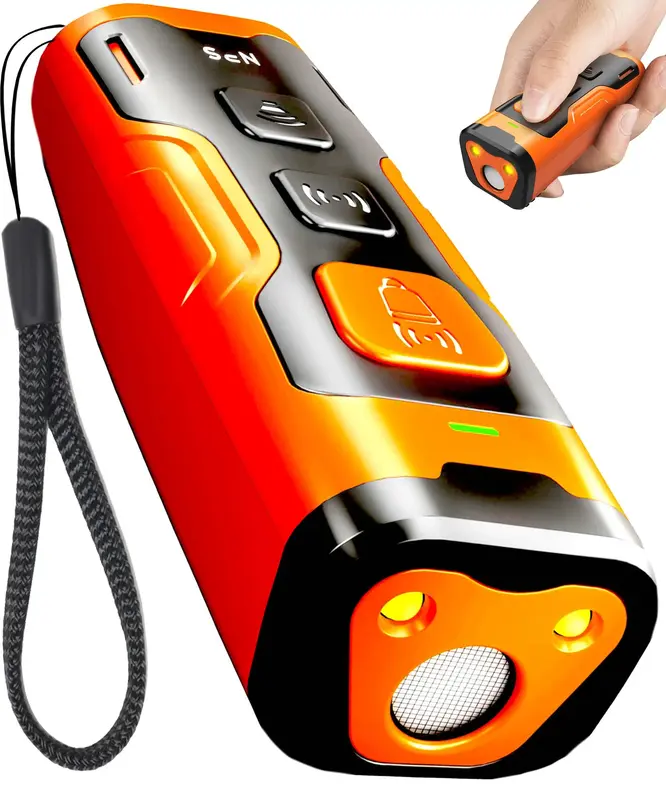 NPS 2025 Release Dog Bark Deterrent Device Stops Bad Behavior - No need yell or swat, Just point to a dog, Hit the button - L...