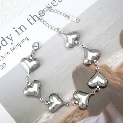 304 Stainless Steel Link Bracelets for Women