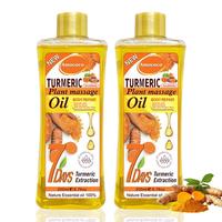 Amococo Turmeric Massage Oil, 6.76oz Pure Natural Turmeric Honey Body Oil, Spa Massage Oil, Even Skin Tone, Can Be Used On Fa...