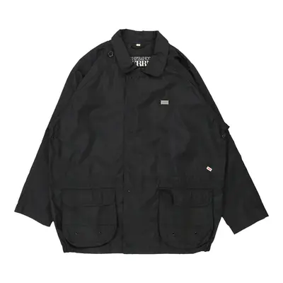 Ferre Jacket - Large Black Cotton Blend