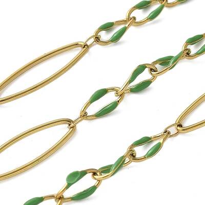304 Stainless Steel Enamel Link Chains