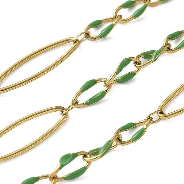 304 Stainless Steel Enamel Link Chains
