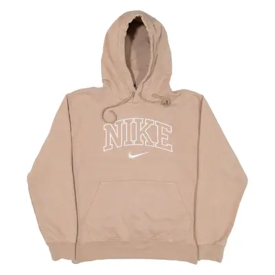 NIKE Womens Brown Hoodie S