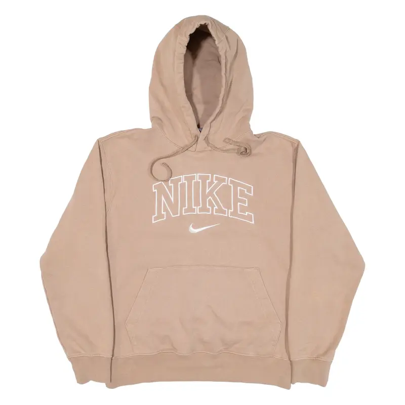 NIKE Womens Brown Hoodie S