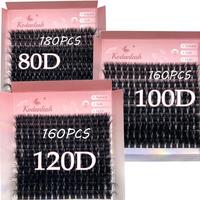 False Eyelashes, 1 Box 10-18mm Natural Look Eyelash Extensions, Self Grafting Curl Eyelashes, Eye Makeup Enhancement for Wome...