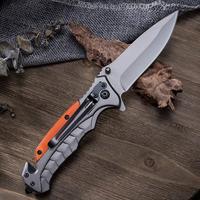 Sharp knife all-steel multi-function folding knife tool outdoor high hardness stainless steel material outdoor camping Christ...