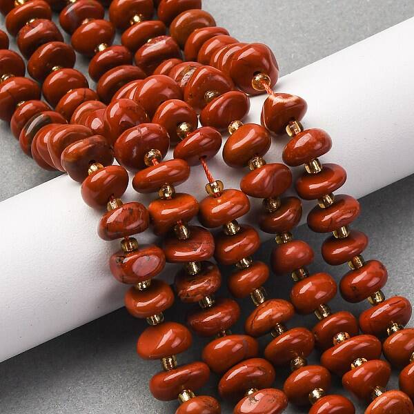Natural Red Jaseper Beads Strands