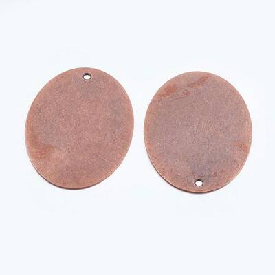 Oval Metal Tags