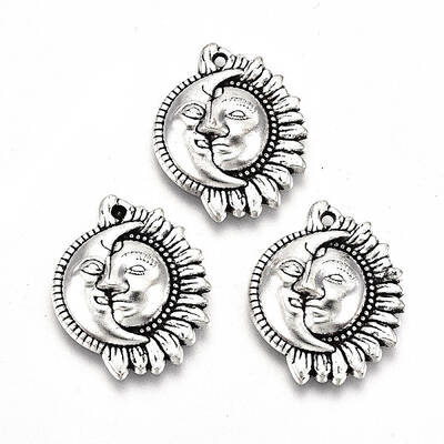 Tibetan Style Alloy Pendants