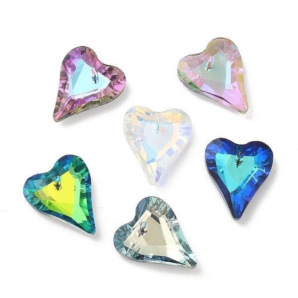 Electroplated Glass Pendants