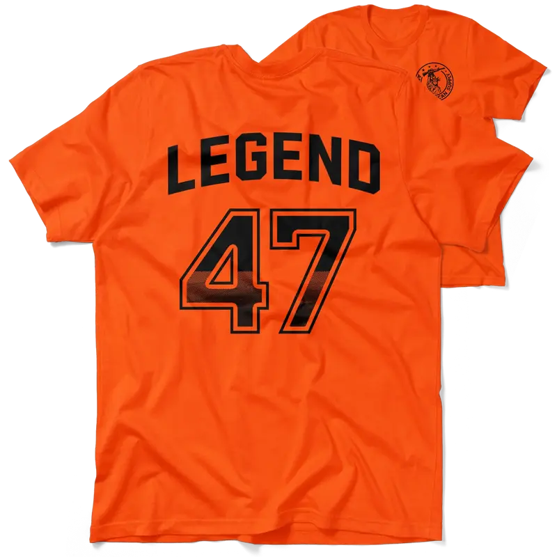 47 Legend - Safety Orange Hi-Vis T-Shirt
