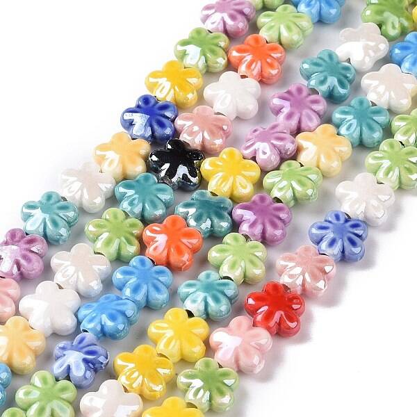 Handmade Porcelain Beads Strands