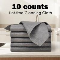 10 Counts Magic Cleaning Cloth, ReuseableThickened Streak Free Magic Cleaning Wipes,Microfiber Cleaning Cloths for Windows Gl...