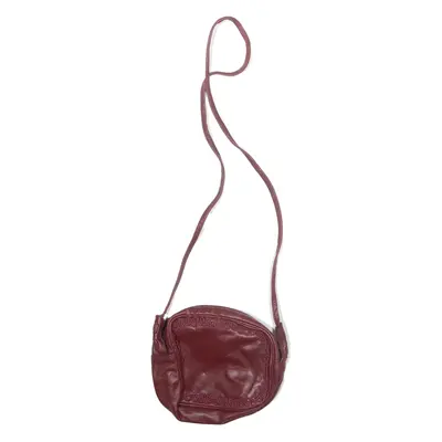 Womens Crossbody Bag Red Leather 90s