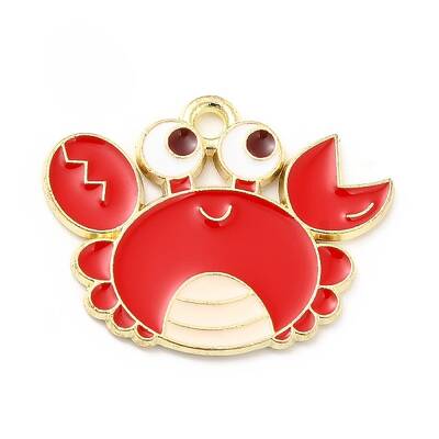 Sea Animal Alloy Enamel Pendants