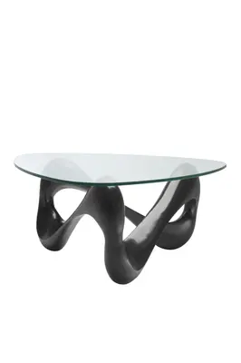 Bronze Clear Glass Coffee Table | Eichholtz Aventura