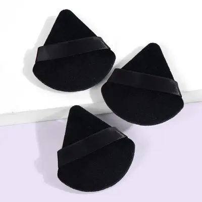 Foundation Triangle Powder Puff, 3 Counts Trending Products, Dry and Wet Use Makeup Sponge Puff, Soft Makeup Puff for Liquid ...