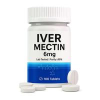 IVERMC 6 mg, 99% Purity, 100 tablets, Lab Tested