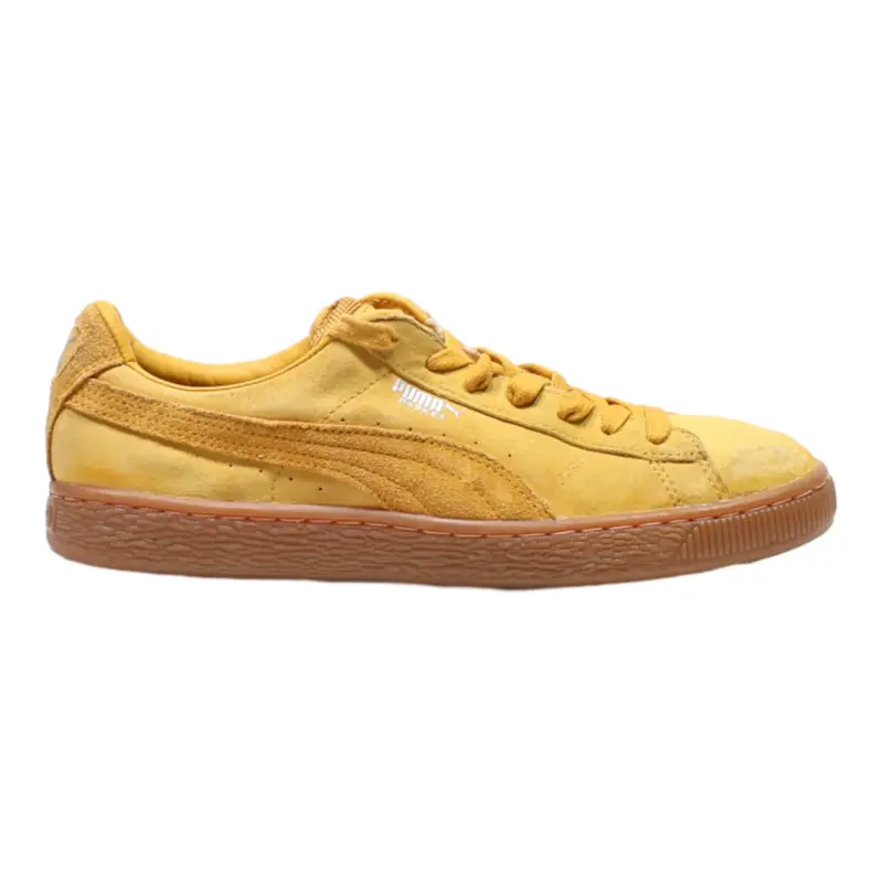 PUMA Sneaker Trainers Gold Leather Mens UK 7