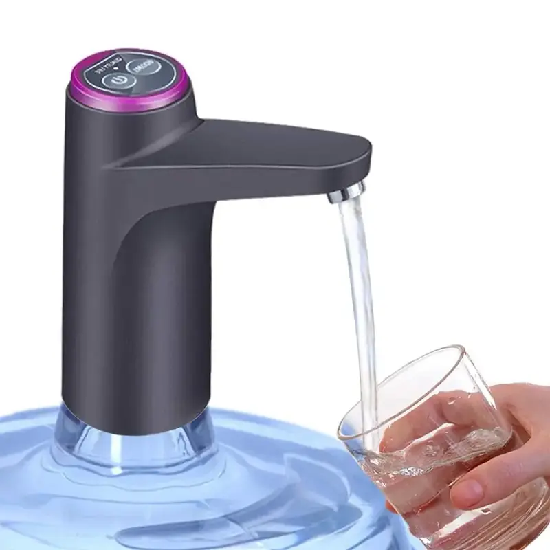 USB Rechargeable Water Bottle Pump, 1 Count Portable Water Bottle Dispenser, Water Dispenser for 2 to 5 Gallon Water Bottle, ...