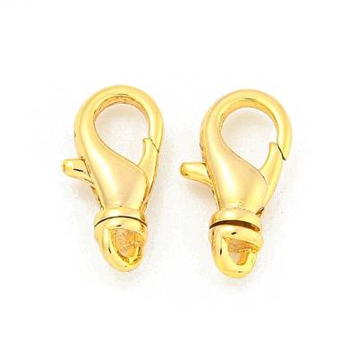 Brass Lobster Claw Clasps