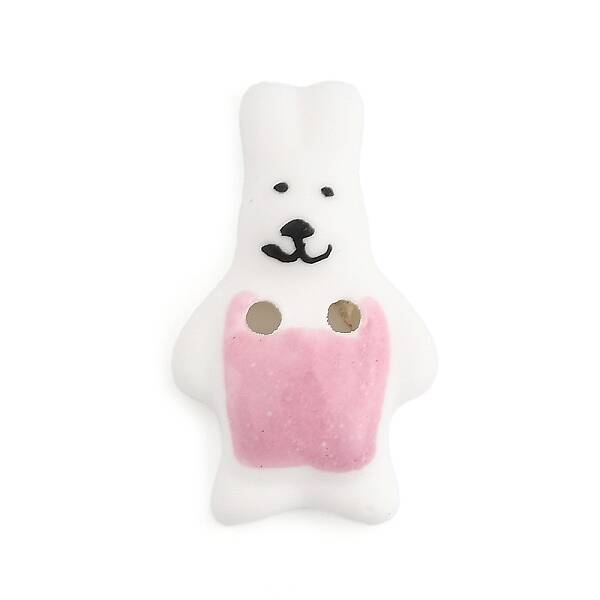 Rabbit Ceramic Buttons