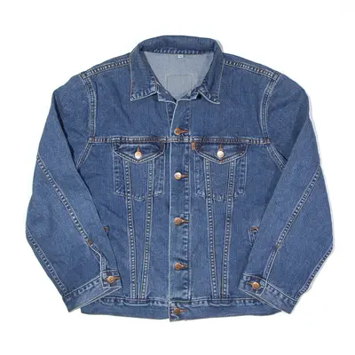 LEA Jacket Blue Denim Womens M
