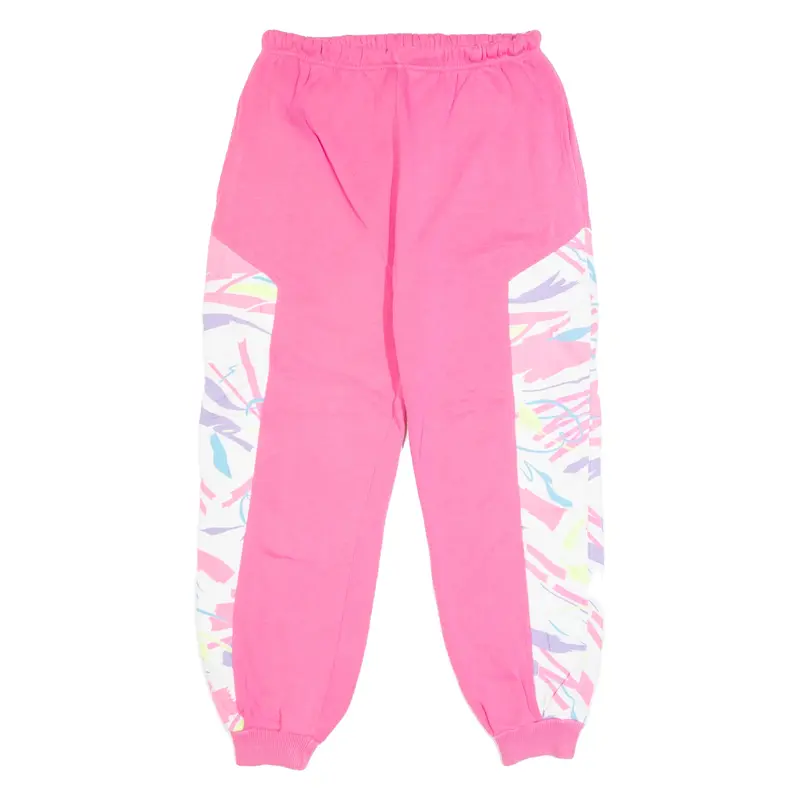 RODEO Womens Joggers Pink 90s Tapered S W28 L26
