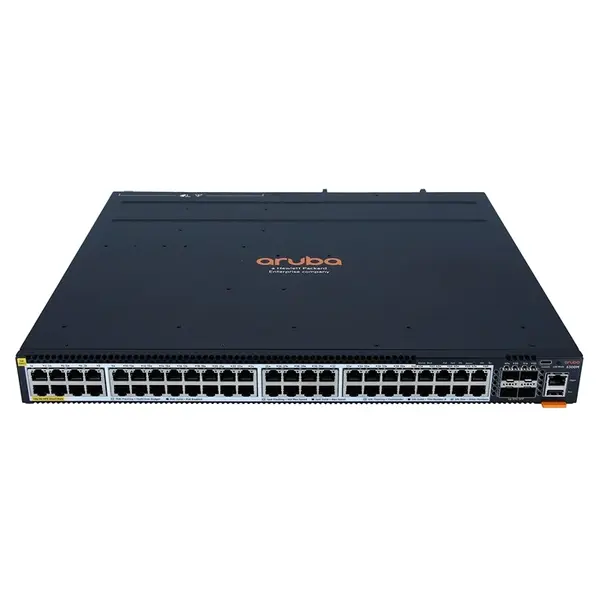 JL661AR HP Aruba CX 6300M Series 48 x 1000Base-T RJ-45 Class4 PoE and 4 x 50GbE SFP56 Ports Layer 3 Managed Stackable Gigabit...