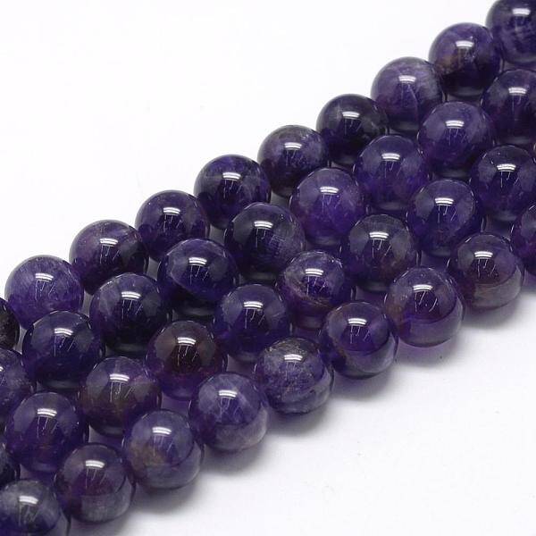 Natural Amethyst Beads Strands