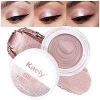 Kaely Cream Single Eyeshadow Makeup, Highly Pigmented Monochrome Eye Shadow Pallette, Waterproof Natural Mini Eyeshadow Brigh...